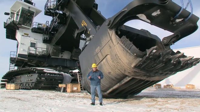 bmw宝马在线电子游戏美国研制巨型挖掘机一次装90吨浑身上下全是黑科技！